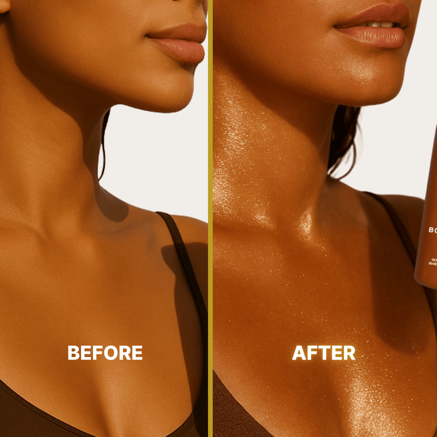 SOLEIL BRULANT – Shimmering tanning oil SPF 30