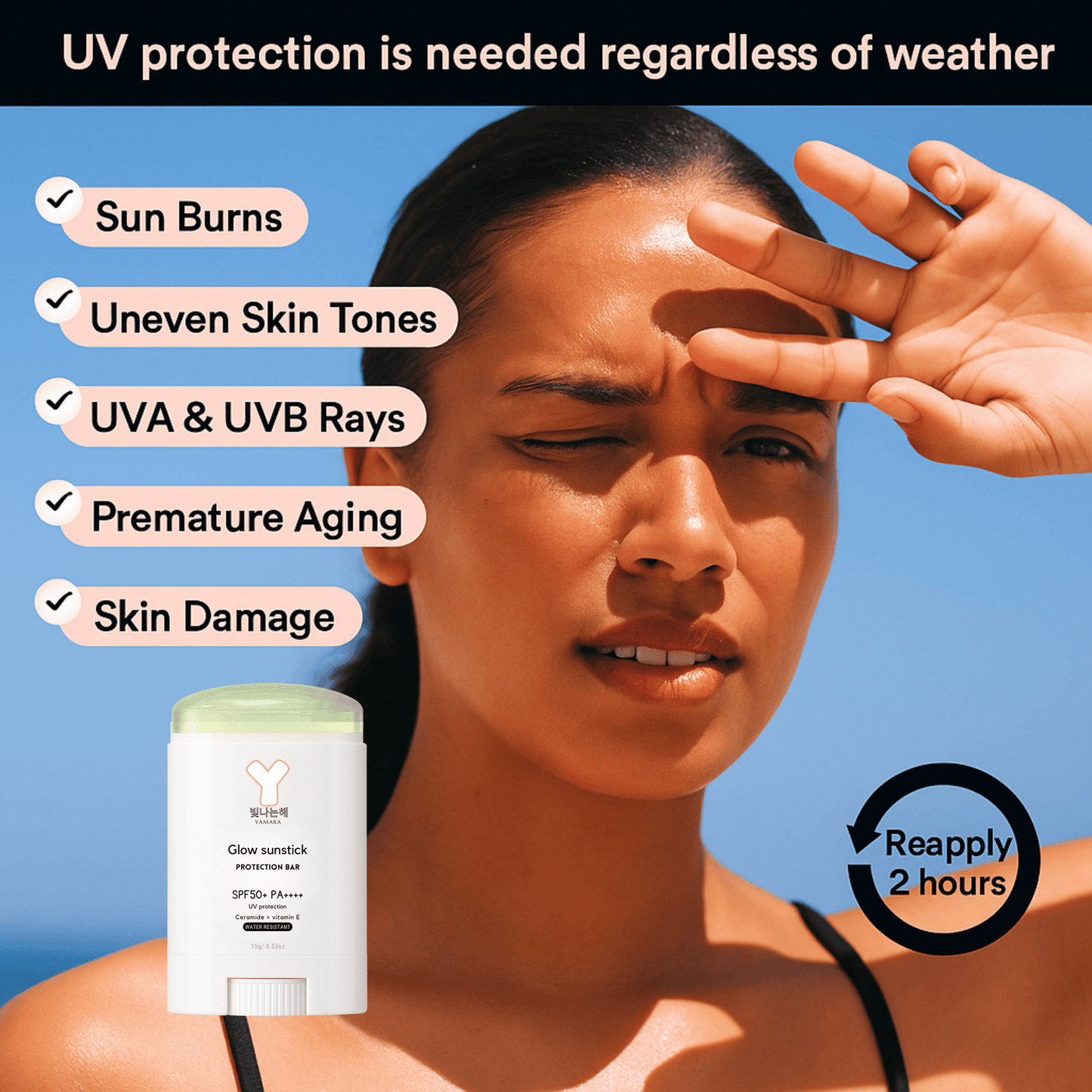Glow Sunstick — Protection Bar SPF 50+