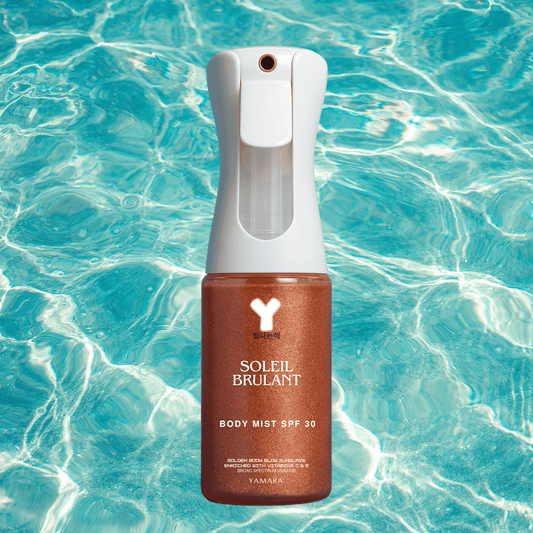 SOLEIL BRULANT – Shimmering tanning oil SPF 30